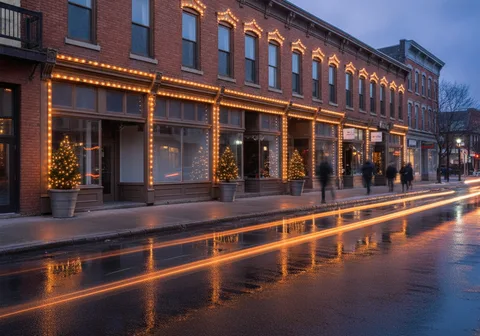 Commercial Holiday Lighting in Waterloo